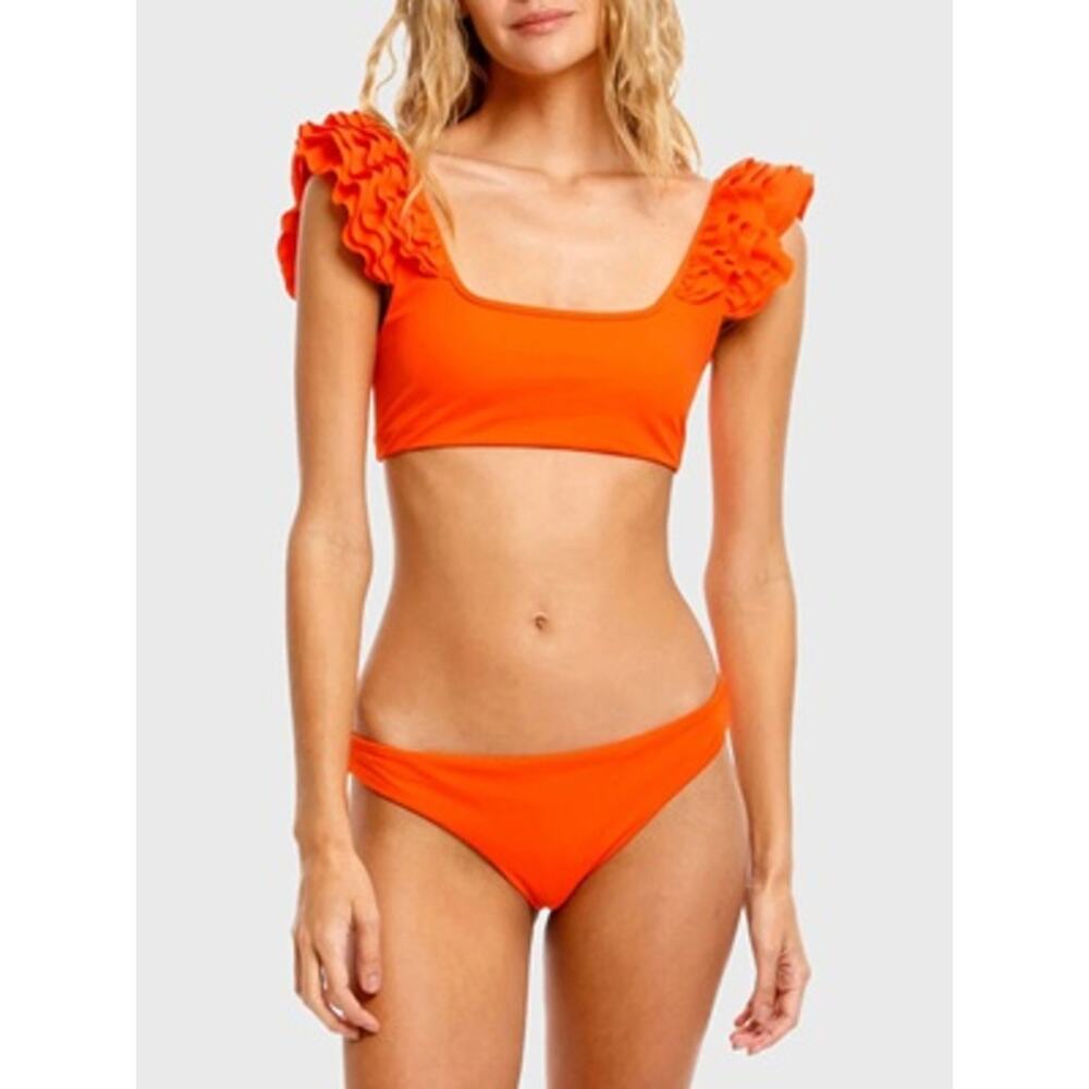 Agua Bendita Swimwear Bikini Set Arielle Sunbaze Top size S & Bottom size M